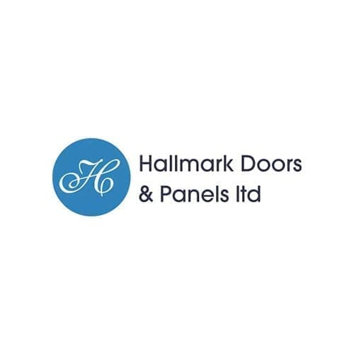 Blue Hallmark Doors & Panels ltd logo